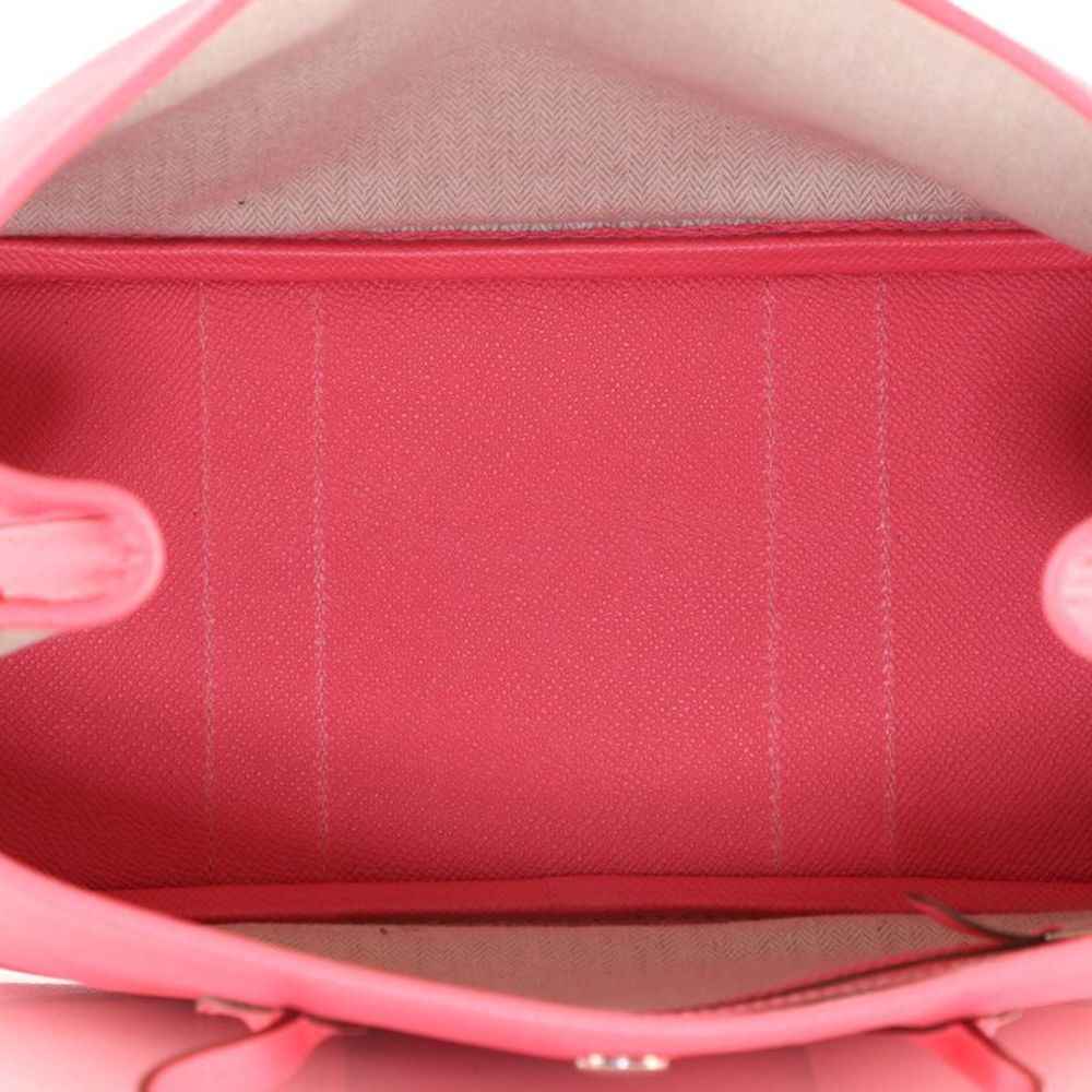 Hermes Garden Party Tote Leather 30 Pink - Picture 5 of 6